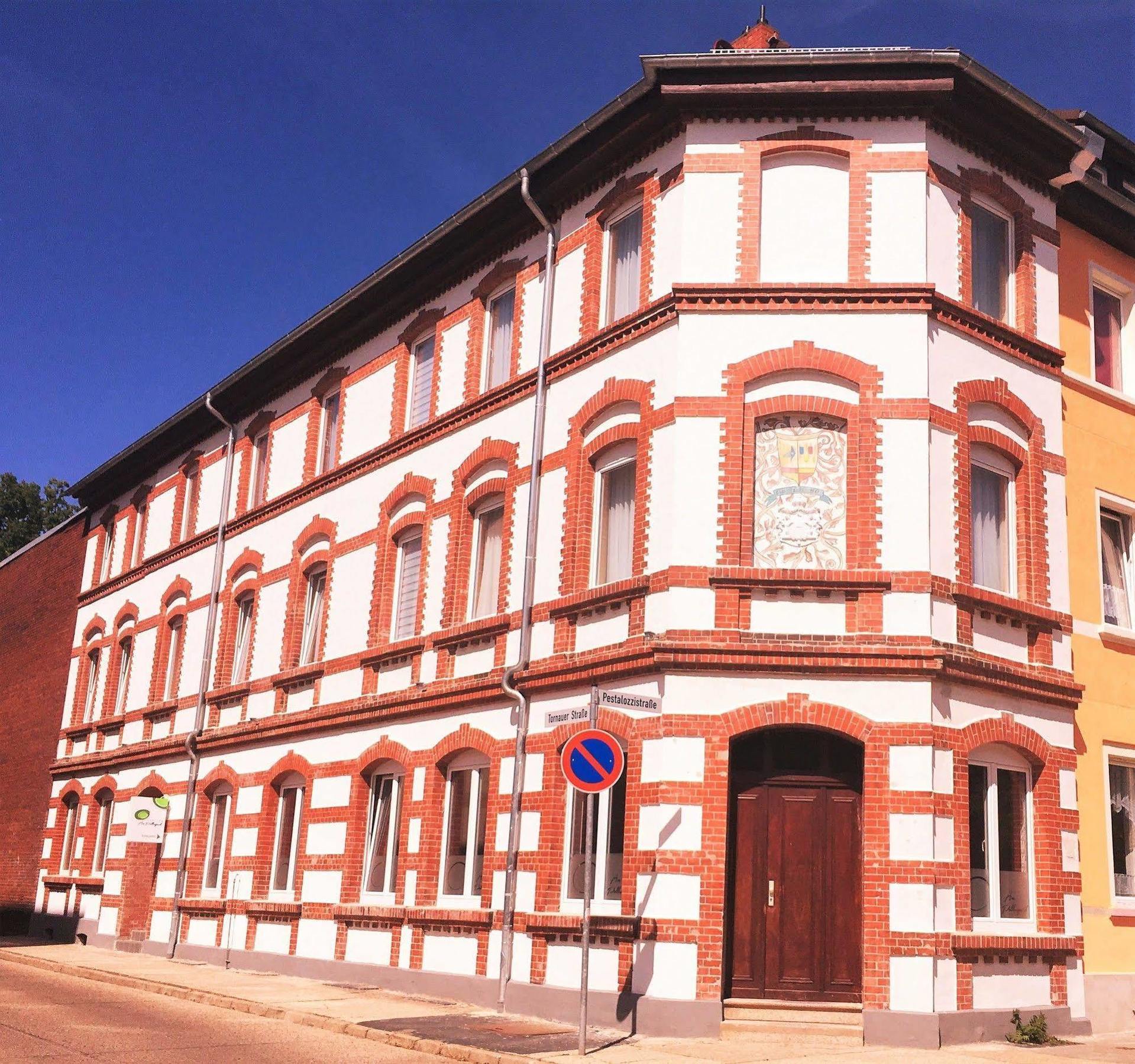 Pension Am Pollingpark Dessau-Rosslau Ngoại thất bức ảnh