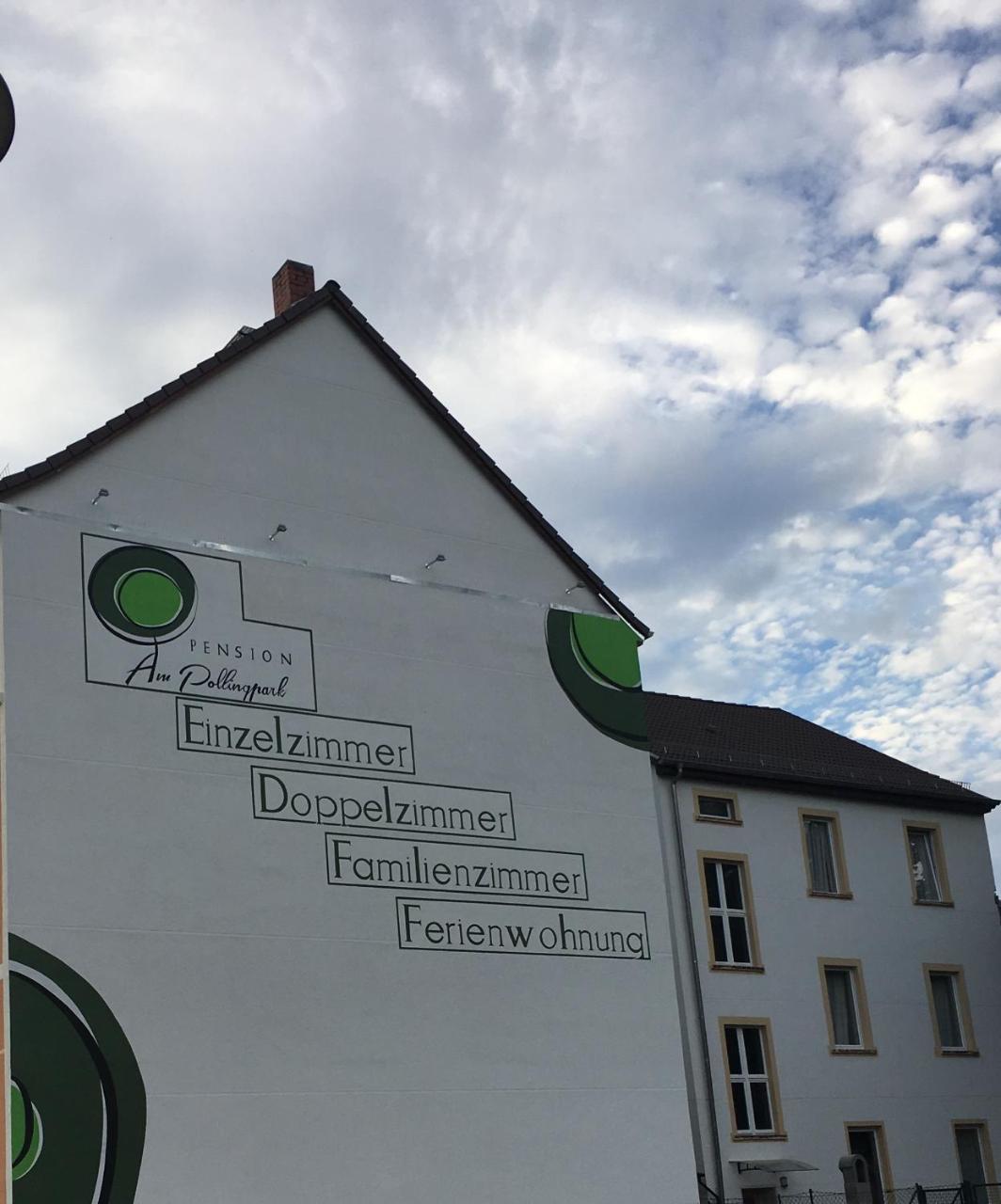 Pension Am Pollingpark Dessau-Rosslau Ngoại thất bức ảnh